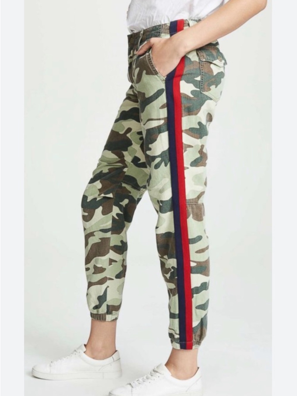 MOTHER Camo No Zip Misfit Jogger Pant Size 25 - Picture 4 of 12